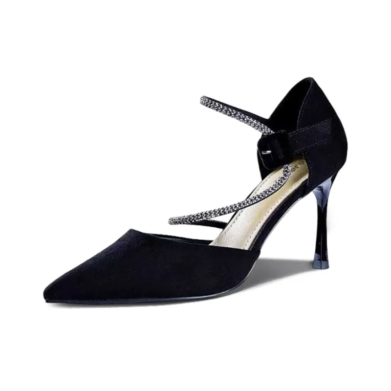 CVOJOO Slim Heel High Heels Women's-0