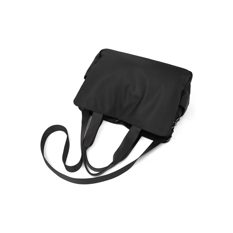 Old Man's Head Fabric One Shoulder Crossbody Bag, Travel Bag Women's Black-3