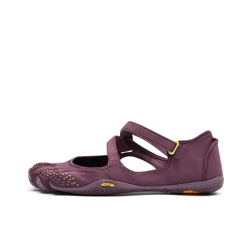 Vibram Slip Resistant, Abrasion Resistant, Breathable, Lightweight Low Top Training Shoes Women's Fig Purple