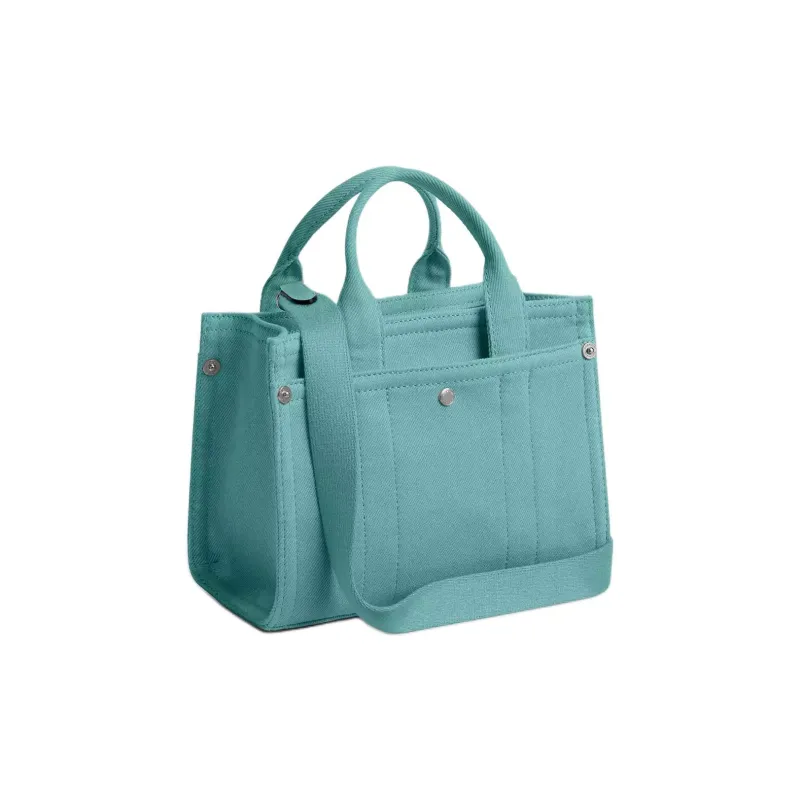 COACH Cargo Green Charm Tag Tote Bag, Shopping Bag, Shoulder Bag, Crossbody Bag, Handbag Trumpets Women's Ivy-1
