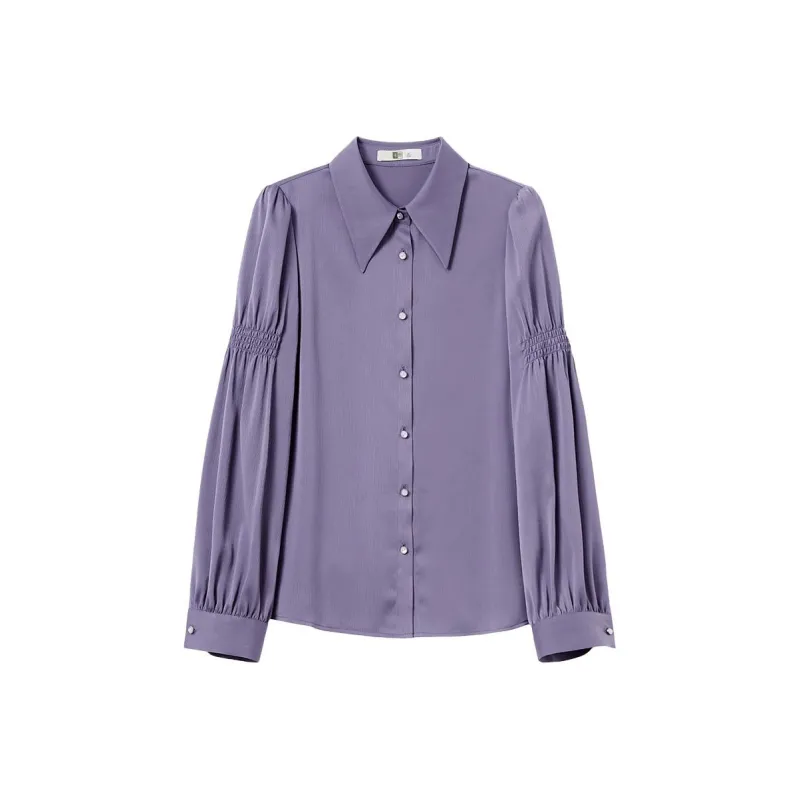 Mambe Shirts Women's Wisteria Purple-0