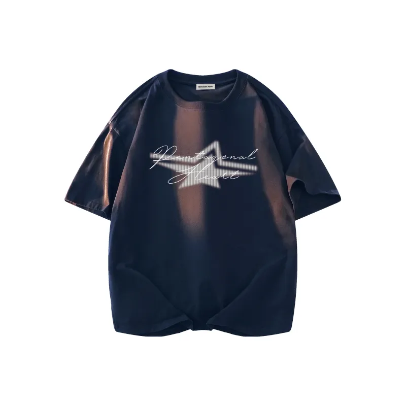 PENTAGONAL HEART T Shirt Unisex-3