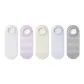 White+Light Green+Light Blue+Light Purple+Light Gray[5 Pack]
