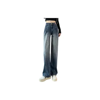 Tonlion Jeans Women's Black Gray Color
