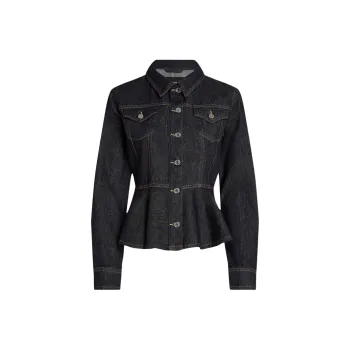 KARL LAGERFELD SS25 Jackets & Coats Women's Dark Blue