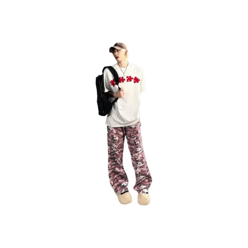FFOMKE Jeans Unisex Pink-0