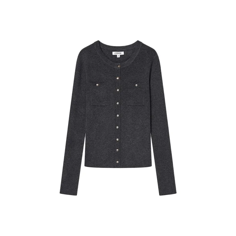 COVERINS Knitwear Women's Dark Gray-0