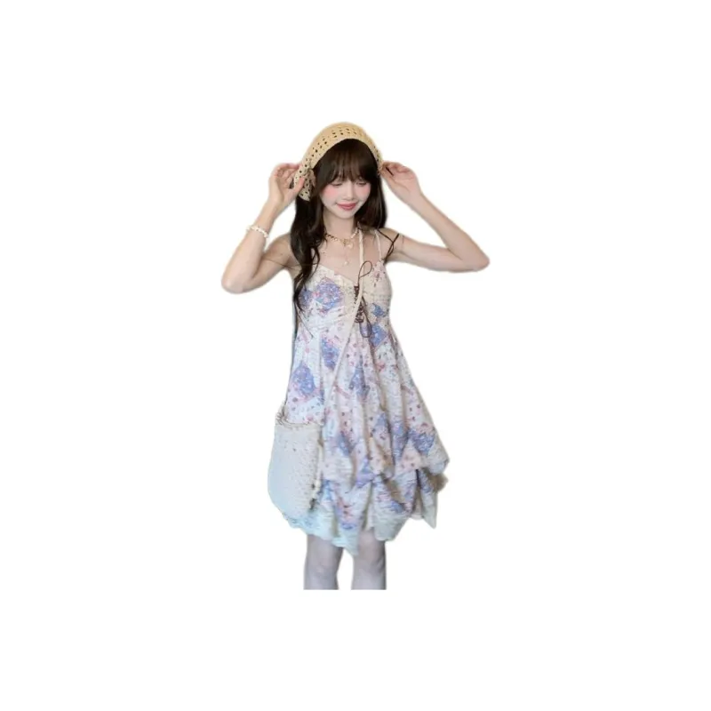GOSO Slip Dresses Women's Purple-0