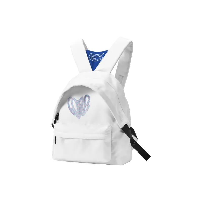 LOVVVVE PU Backpacks Regular Women's White-9