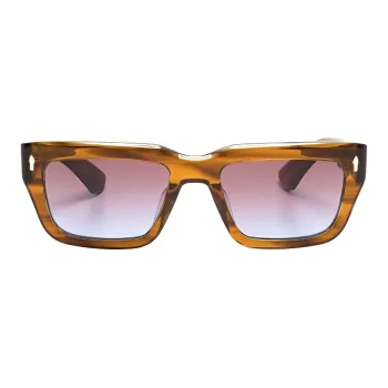 District Vision Acetate Irregular Shape Sunglasses Men's Brown