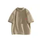 [Quick-Dry Lightweight]Khaki (Tf Deformed Font Chest Logo)