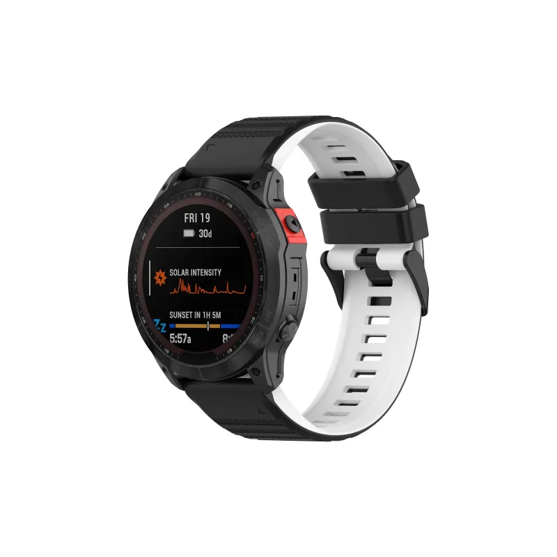 ZHENGGUANG Garmin Compatibility Watch Band Silicone Material-10