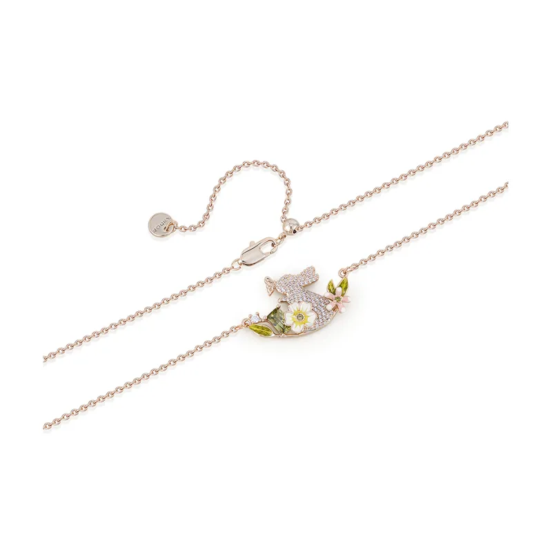 AJIDOU Synthetic Cubic Zirconia Necklaces Women's-1