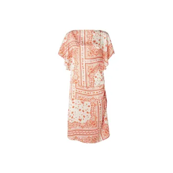FENDI Short Sleeved Dress Women's White