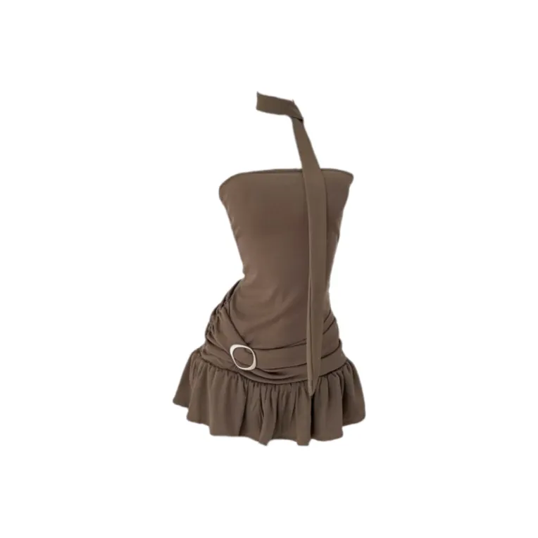 GUOZHEN Sleeveless Dress Women's-0