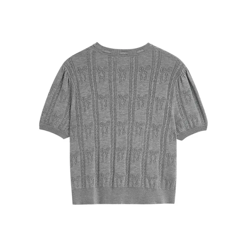 Inman Knitwear Women's Noble Gray-1
