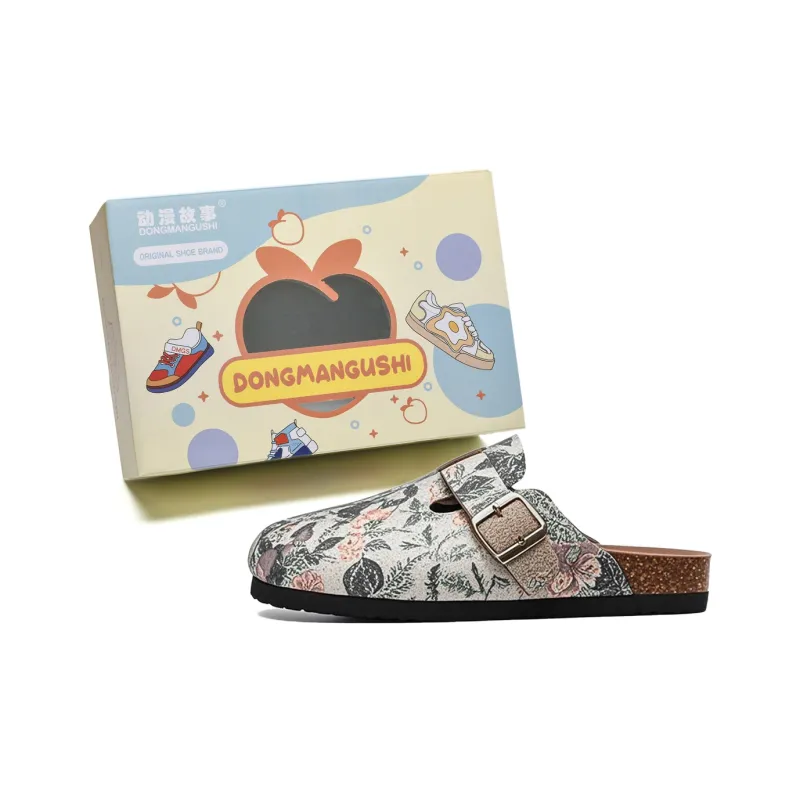 Anime story Closed Toe Slippers Unisex-1