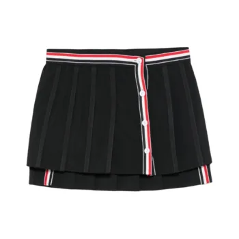 THOM BROWNE· FW25 Casual Short Skirts Women's Black