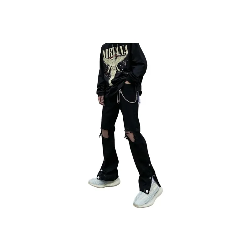 PAINT STAIN Jeans Unisex-13