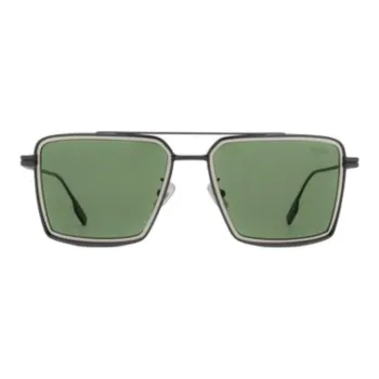 Zegna Metal Aviator Sunglasses Men's Black
