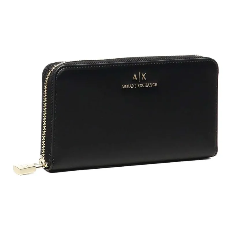 ARMANI EXCHANGEAE Polyester Wallet Women's Black-1