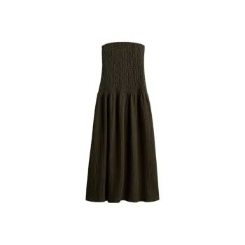 H&M Sleeveless Dresses Women's Dark Green