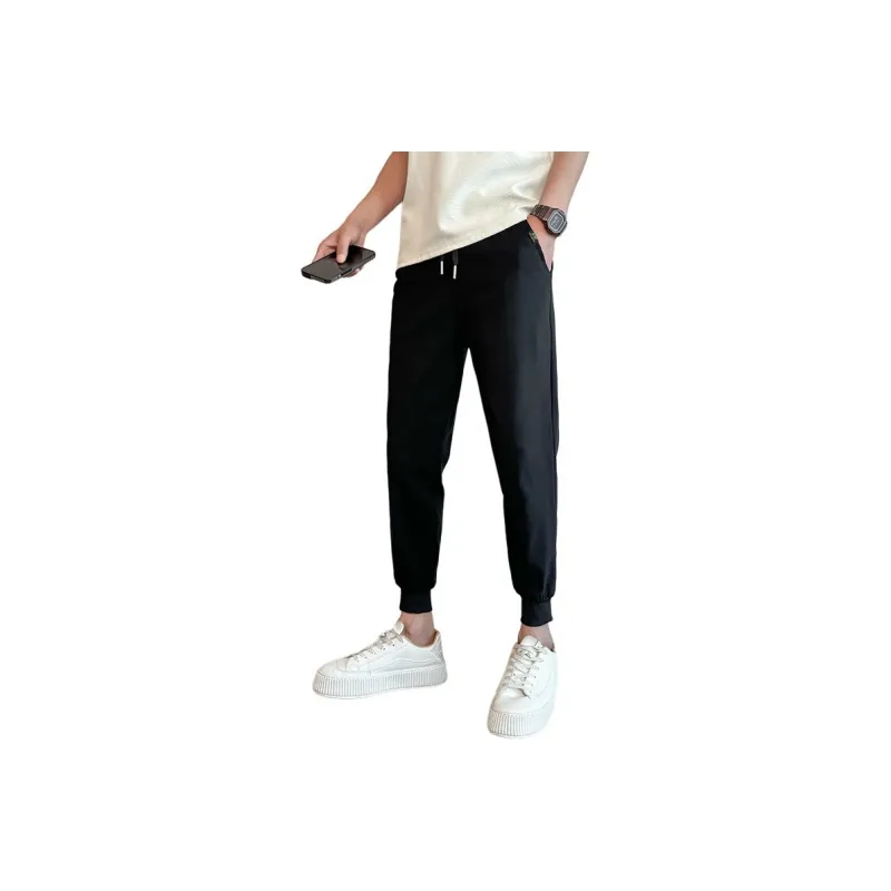 FRQ Casual Pants Unisex Black-0