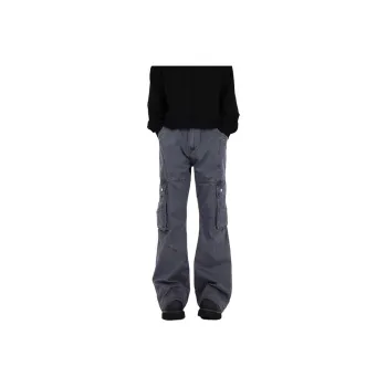 FFOMKE Jeans Unisex Gray