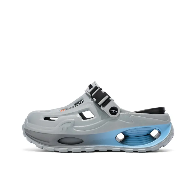 DEERWAY Summer Slippers Clogs Men's-6