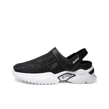 BAKE Slip Resistant Abrasion Resistant Closed Toe Slippers Men's