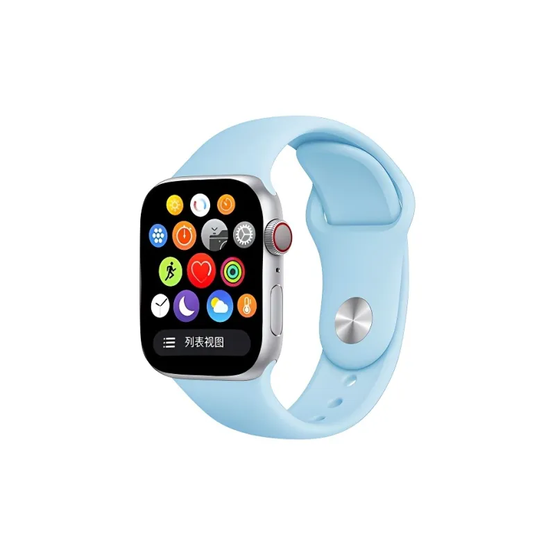 MUZHITIANKONG Apple Compatibility Watch Band Silicone Material-1