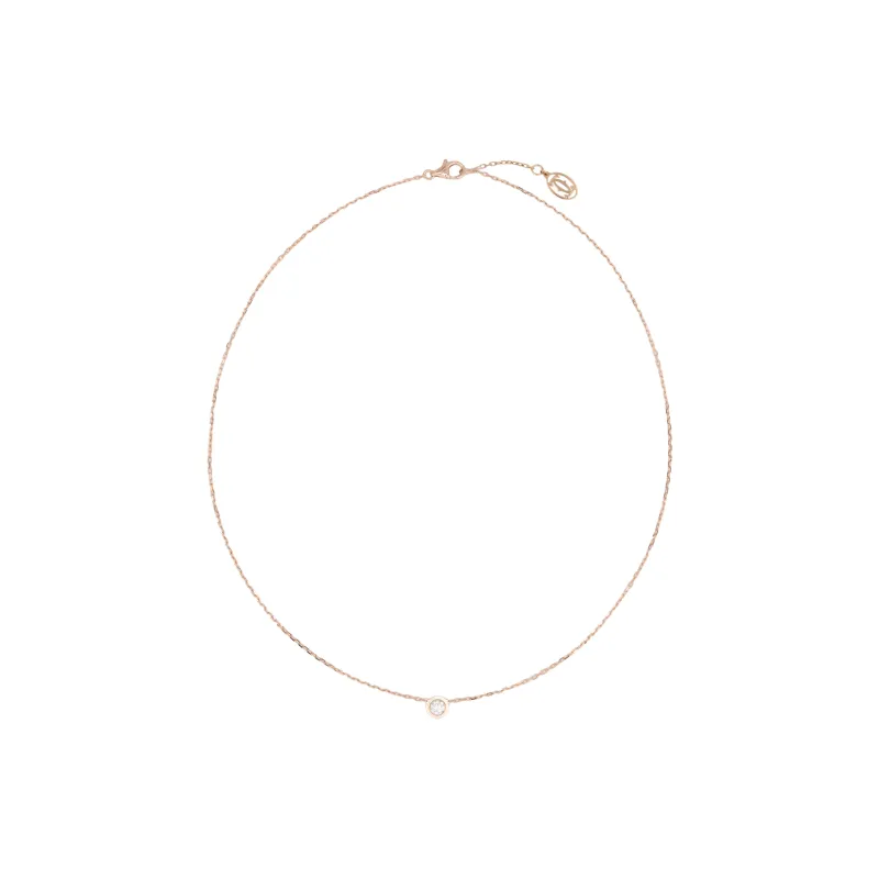 CARTIER D'Amour Collection 18K Gold Necklaces Women's-0