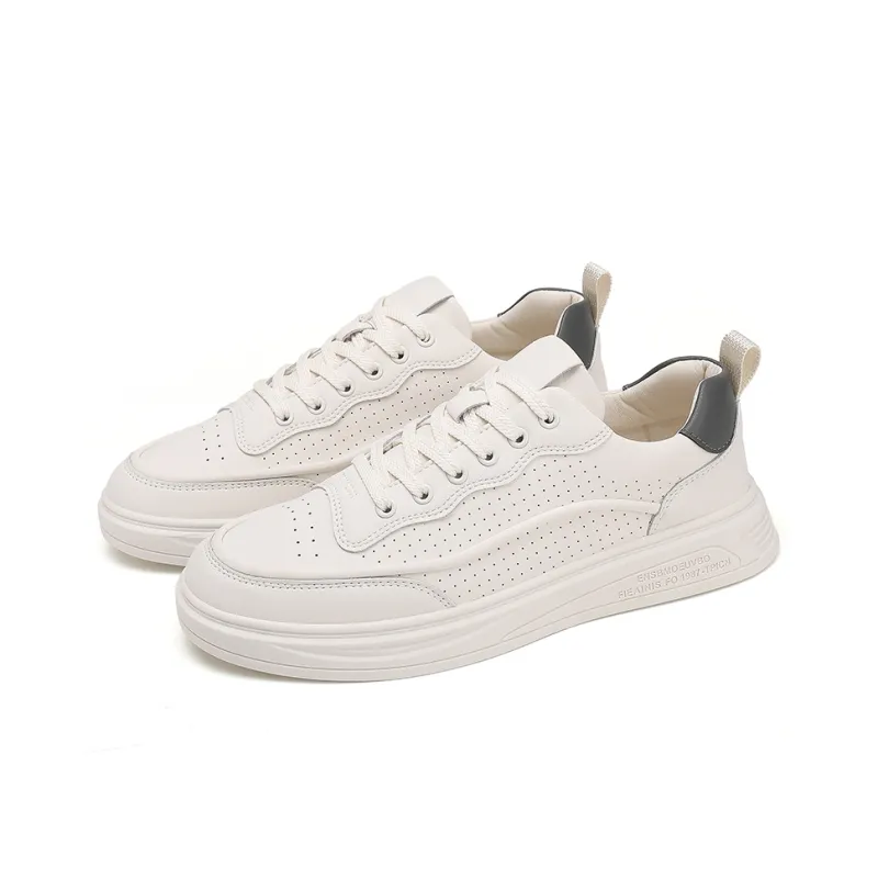 AMICNIEGD Breathable And Slip Resistant Low Top Skateboard Shoes Men's-2