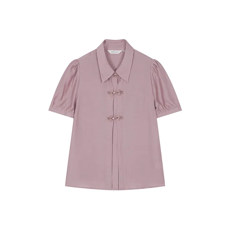 Mo Han Yi Mei Shirts Women's Pink-0