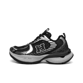NFL Ultra S Cushion National Collaboration N Low Top Chunky Sneakers Unisex Black