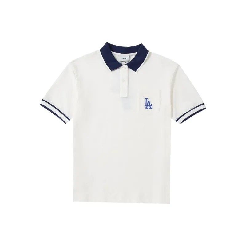 MLB Polo Shirts Women's Bright Cream White-0
