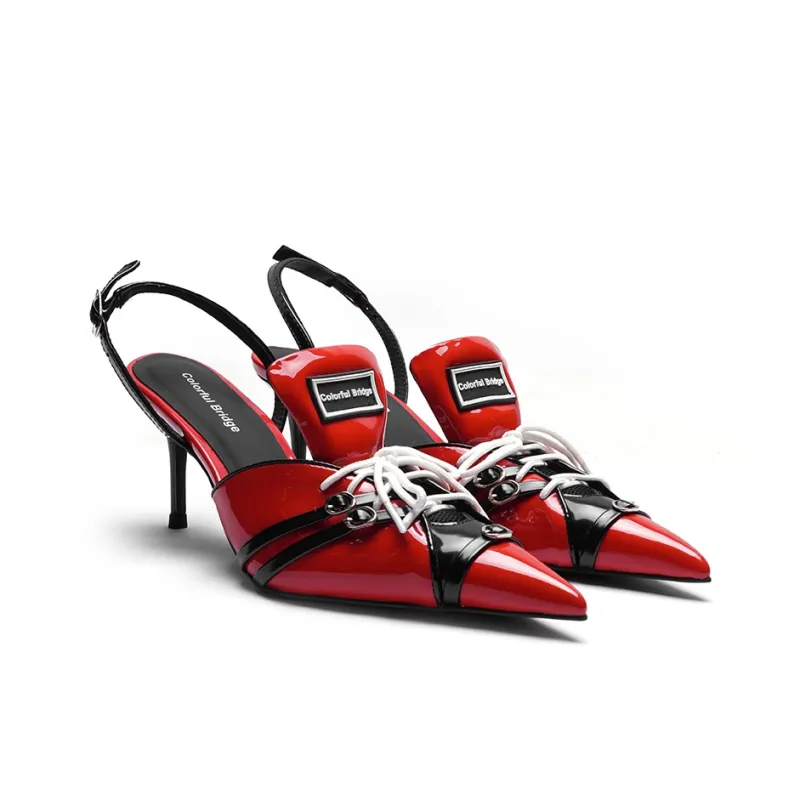 Colorful Bridge High Heels Women's-8
