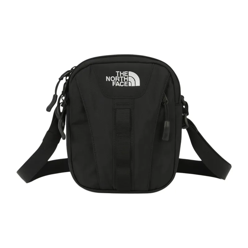 THE NORTH FACE Nylon Shoulder Bag, Crossbody Bag Unisex Black-0