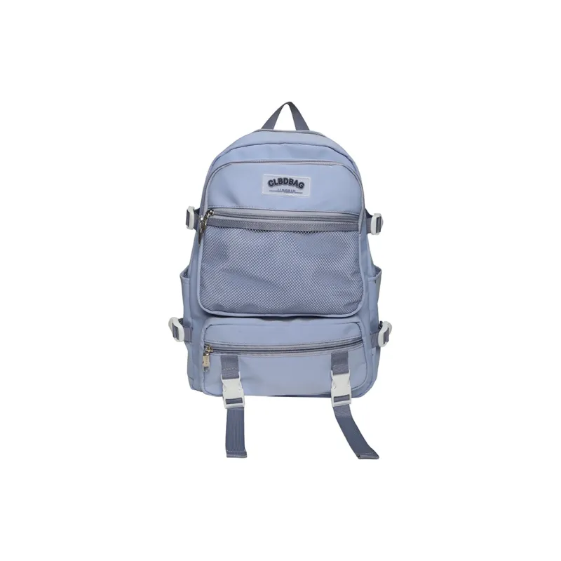 Wolfhorse Nylon Backpack Regular Unisex Blue/Pink/Black/Purple-0