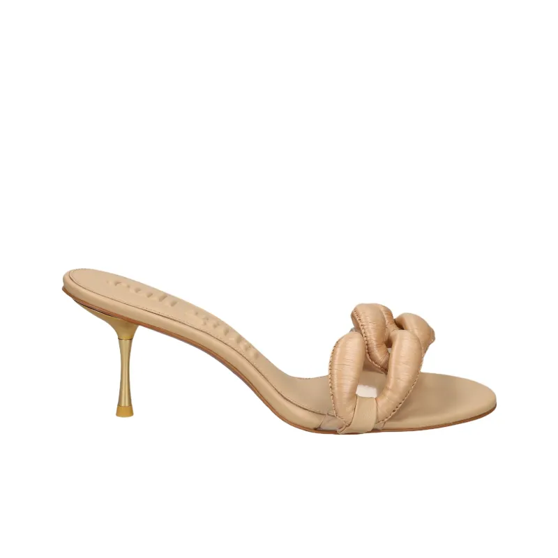 CULT GAIA Abrasion Resistant Slide Slippers Women's Beige-1