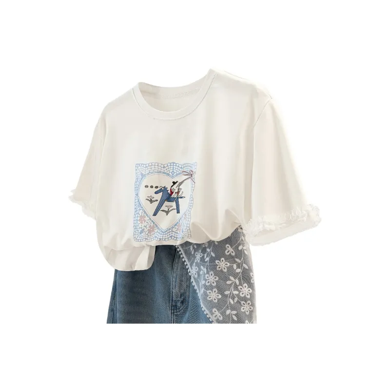Cypress House T Shirts Women's White-0