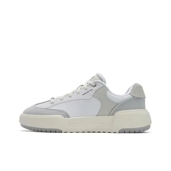 FILA Modern Slip Resistant, Waterproof, Quick Dry Low Top Skateboard Shoes Men's White Gray