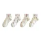 Bowknot+Full Body Small Flower+Print Bowknot+All over Butterfly Knot Flower