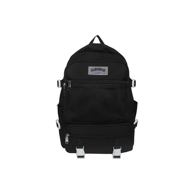 Wolfhorse Nylon Backpack Regular Unisex Blue/Pink/Black/Purple-4