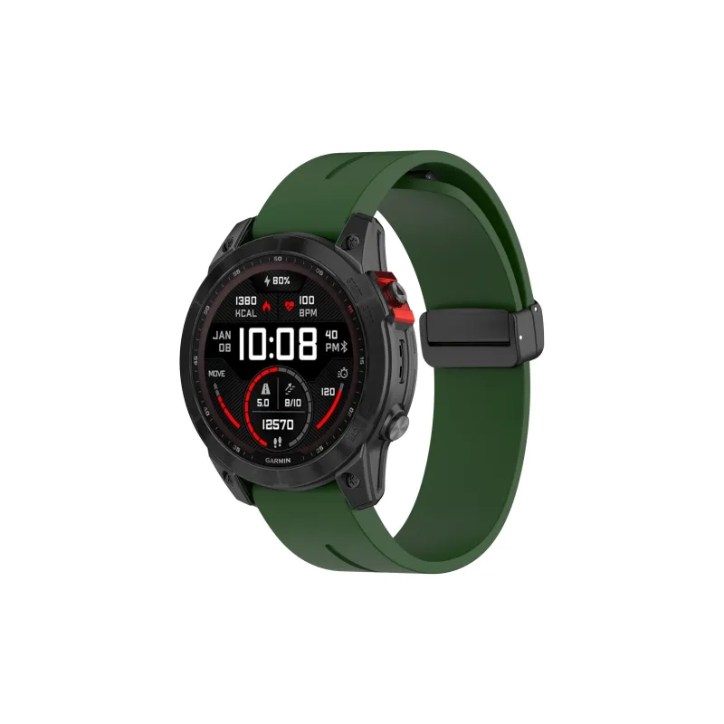 ZHENGGUANG Garmin Compatibility Watch Band Silicone Material-30