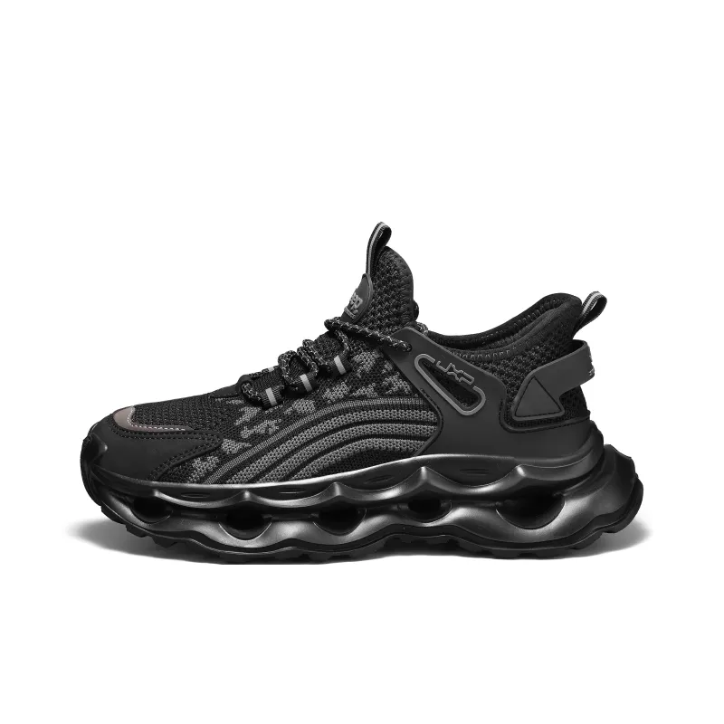 Jeep Cushioning Height Increasing Abrasion Resistant Slip Resistant Low Top Chunky Sneakers Men's-7