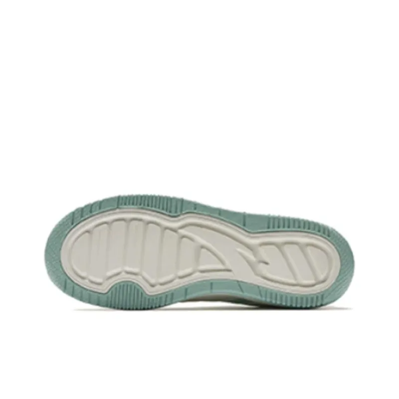 Anta Street Play 2 Anti Slip Wear Resistant Low Top Skateboard Shoes Men's White Cyan-4