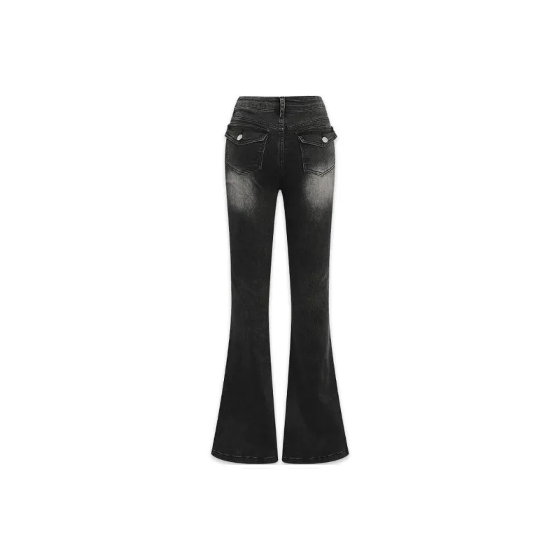 Pa33word Jeans Women's Black-1