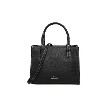ARMANI EXCHANGEAE Print Tote Bag, Shopping Bag, Shoulder Bag, Handbag Women's Black