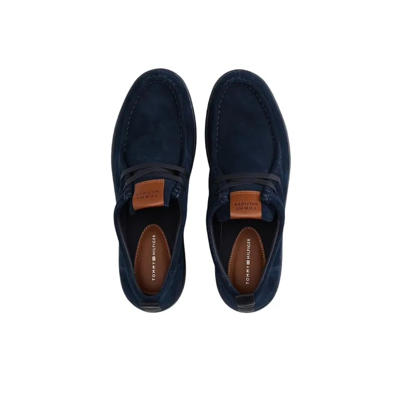Tommy Hilfiger Moc Toe Lightweight Low Top Casual Shoes Men's Marine Blue-3